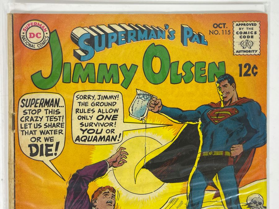 Superman’s Pal Jimmy Olsen #115 Comic Book [Photo 2]