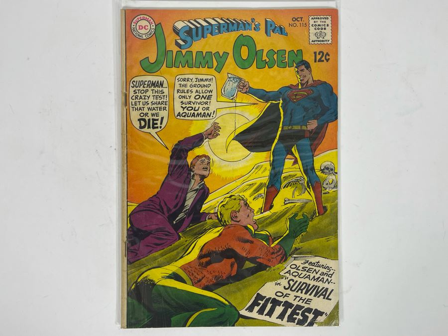 Superman’s Pal Jimmy Olsen #115 Comic Book
