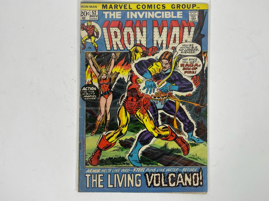 The Invincible Iron Man #52 Comic Book [Photo 1]