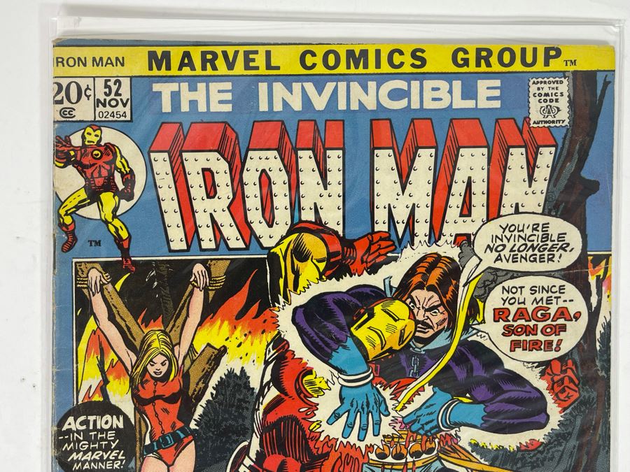 The Invincible Iron Man #52 Comic Book [Photo 3]