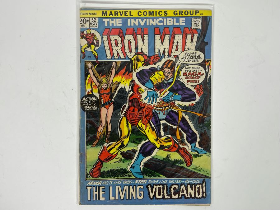 The Invincible Iron Man #52 Comic Book [Photo 2]