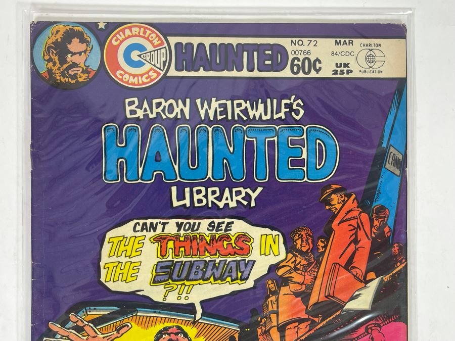 Charlton Comics Baron Weirwulf’s Haunted Library #72 Comic Book [Photo 3]