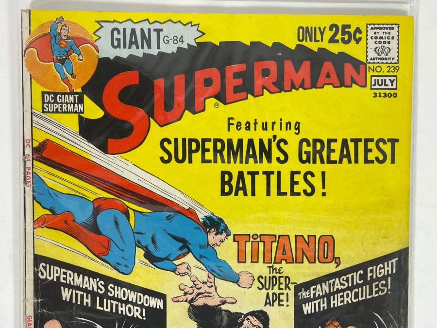 DC Giant Superman #239 Comic Book [Photo 3]