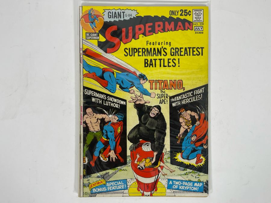 DC Giant Superman #239 Comic Book [Photo 2]
