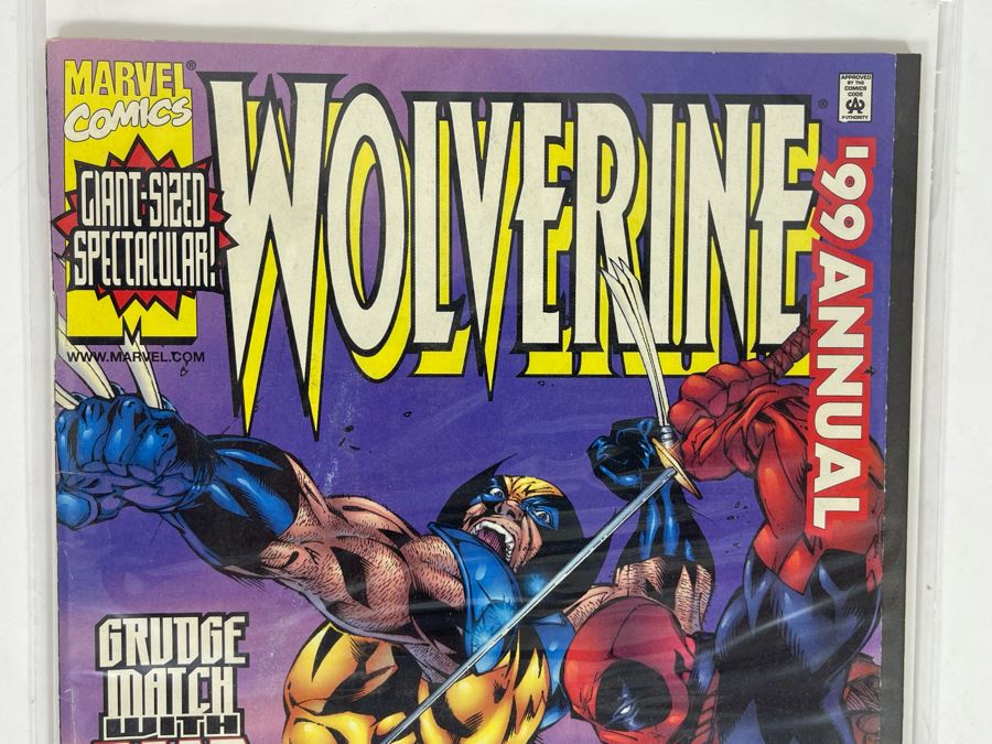 Wolverine 1999 Annual Comic Book Grudge Match With Deadpool [Photo 2]