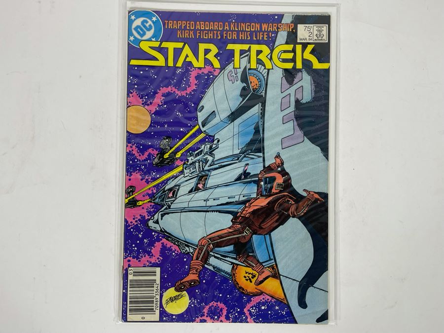 DC Star Trek #2 Comic Book [Photo 1]