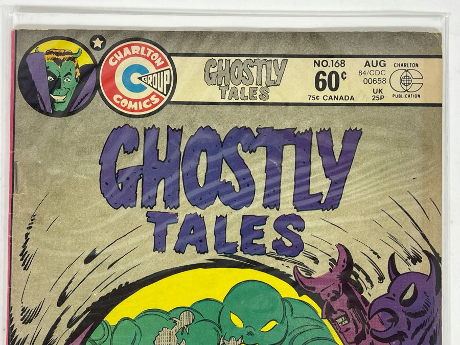 Charlton Comics Ghostly Tales #168 Comic Book [Photo 2]