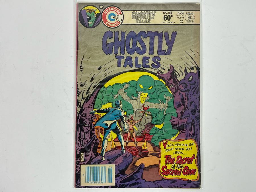 Charlton Comics Ghostly Tales #168 Comic Book [Photo 1]