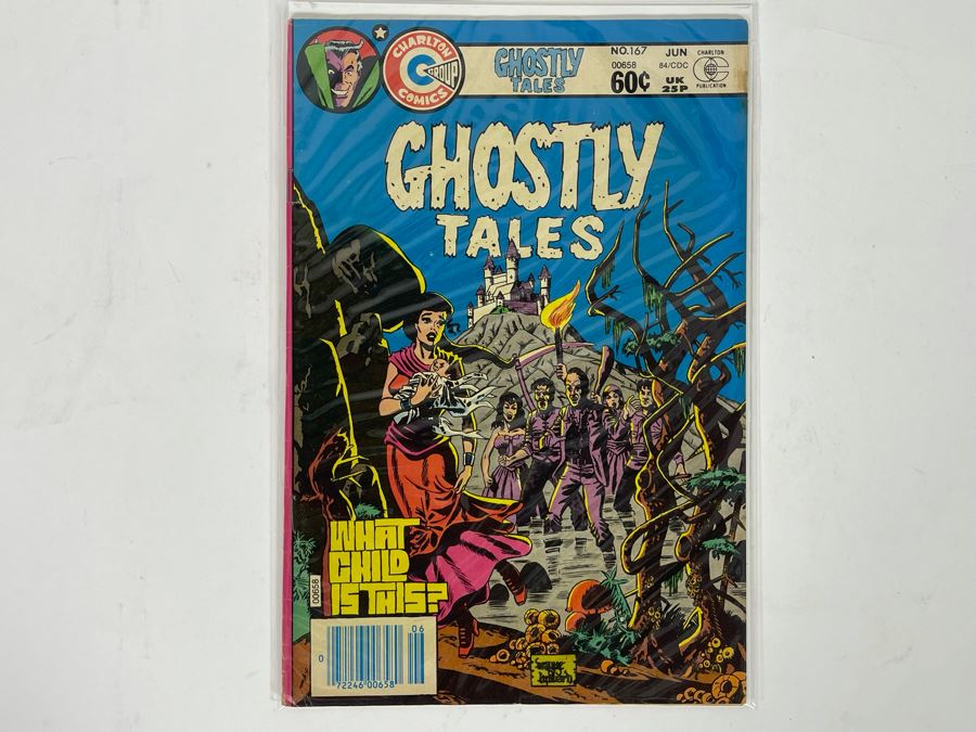 Charlton Comics Ghostly Tales #167 Comic Book [Photo 1]