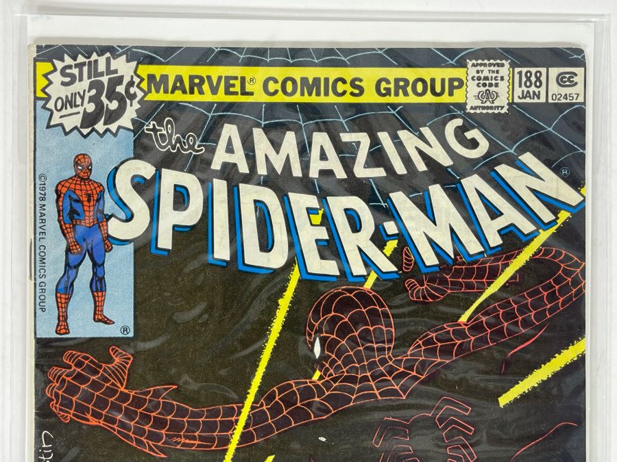 The Amazing Spider-Man #188 Comic Book [Photo 3]
