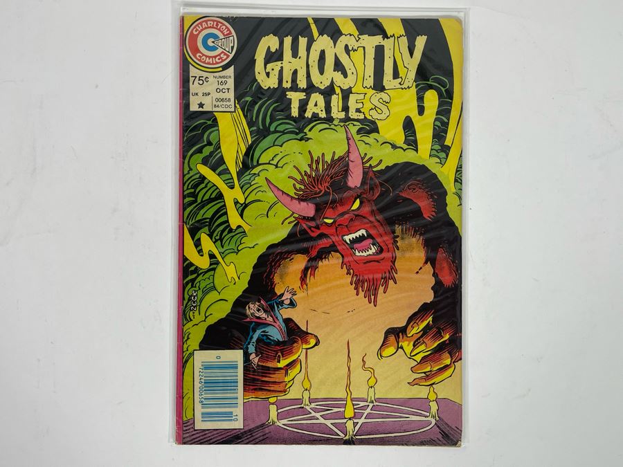 Charlton Comics Ghostly Tales #169 Comic Book [Photo 1]