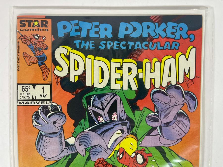 Star Comics Peter Porker, The Spectacular Spider-Ham #1 Comic Book [Photo 2]