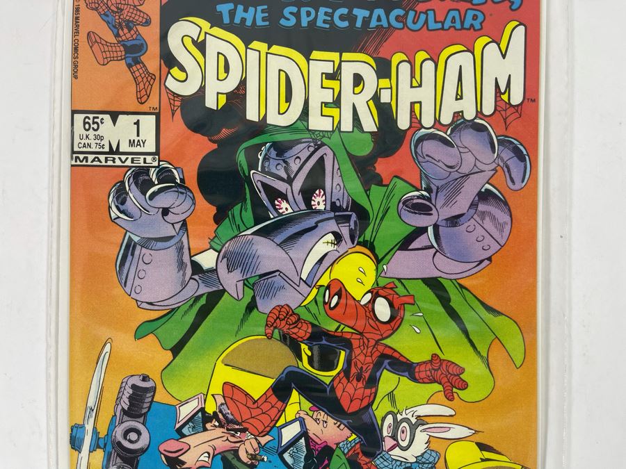 Star Comics Peter Porker, The Spectacular Spider-Ham #1 Comic Book [Photo 3]