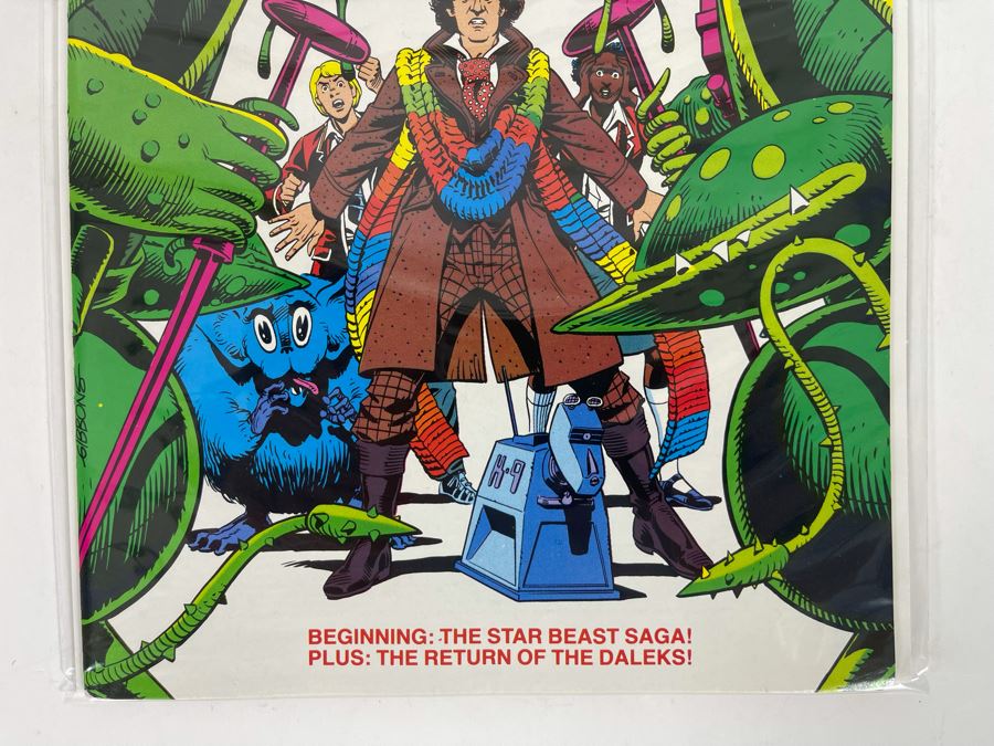 Marvel Doctor Who #1 Comic Book [Photo 4]