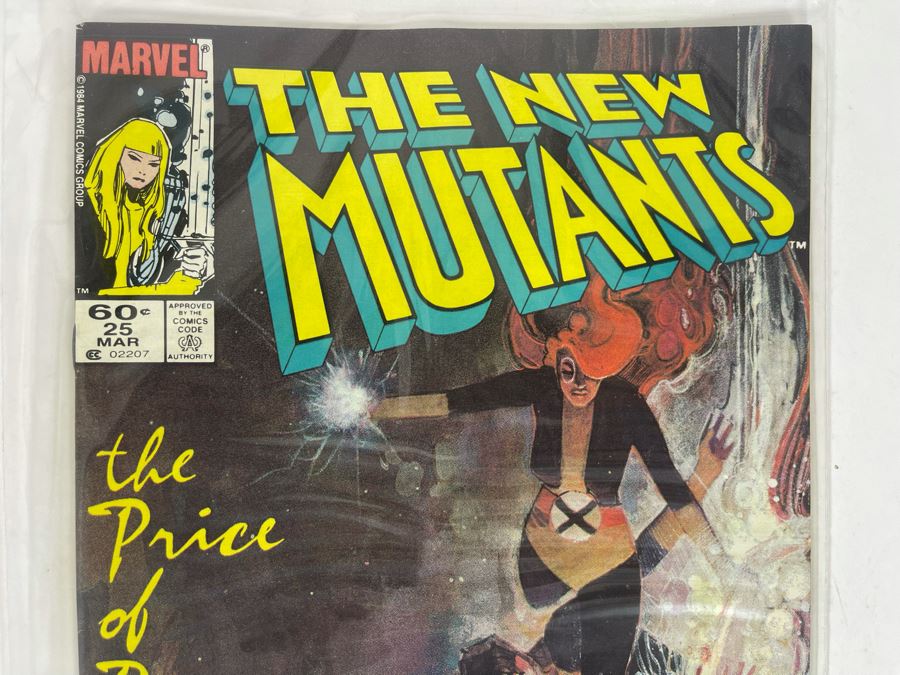 Marvel The New Mutants #25 Comic Book [Photo 2]