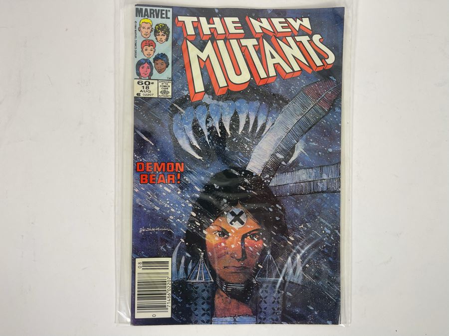 Marvel The New Mutants #18 Comic Book