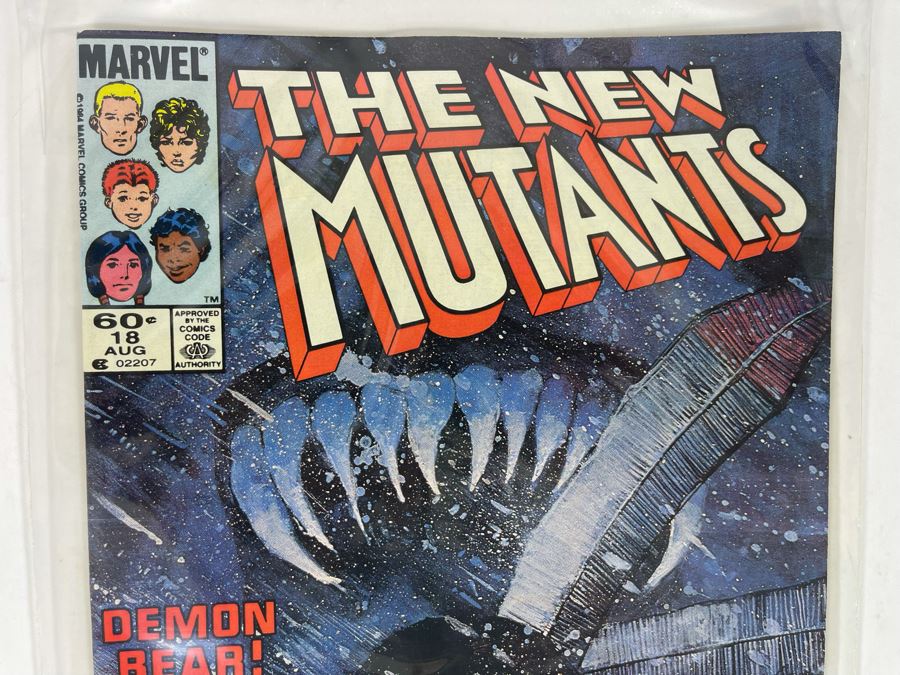 Marvel The New Mutants #18 Comic Book [Photo 2]