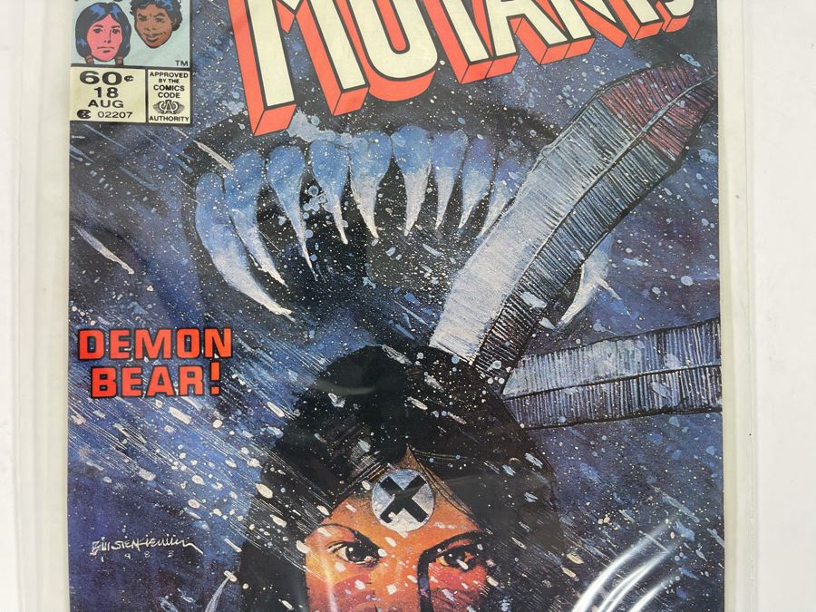 Marvel The New Mutants #18 Comic Book [Photo 3]