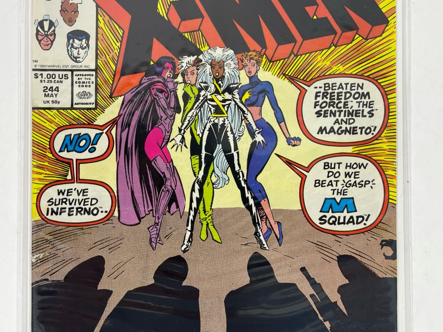 Marvel The Uncanny X-Men #244 Comic Book [Photo 3]