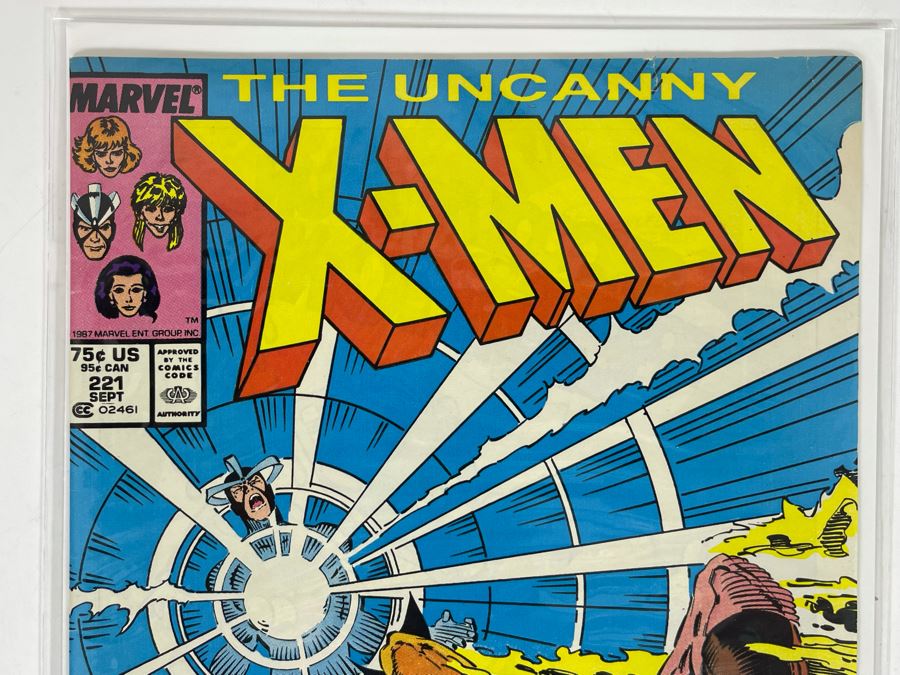 Marvel The Uncanny X-Men #221 Comic Book [Photo 2]