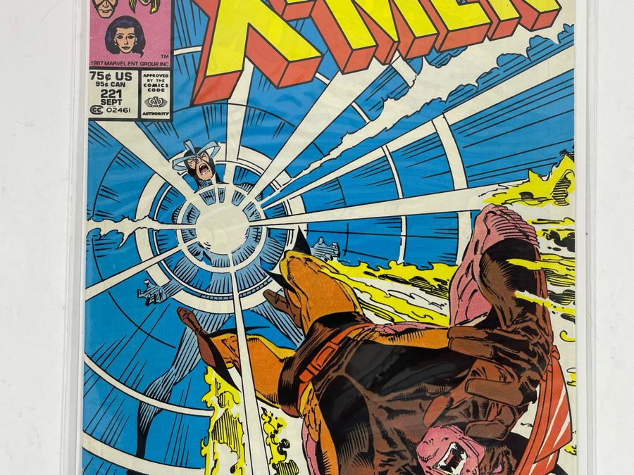 Marvel The Uncanny X-Men #221 Comic Book [Photo 3]