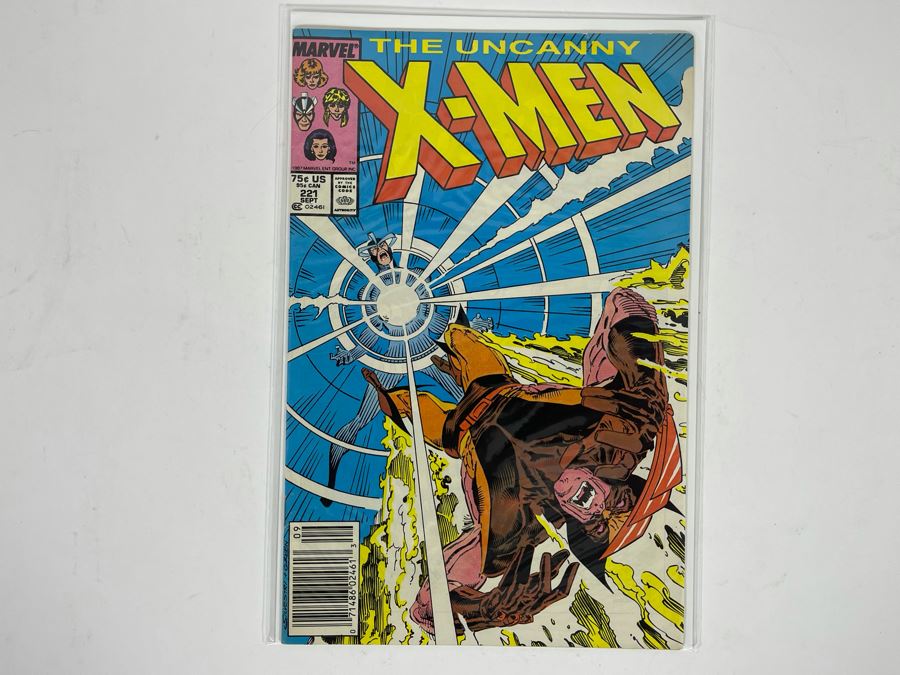 Marvel The Uncanny X-Men #221 Comic Book