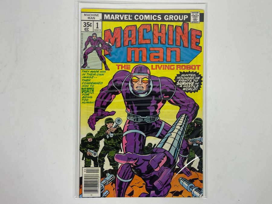 Marvel Machine Man #1 Comic Book [Photo 1]