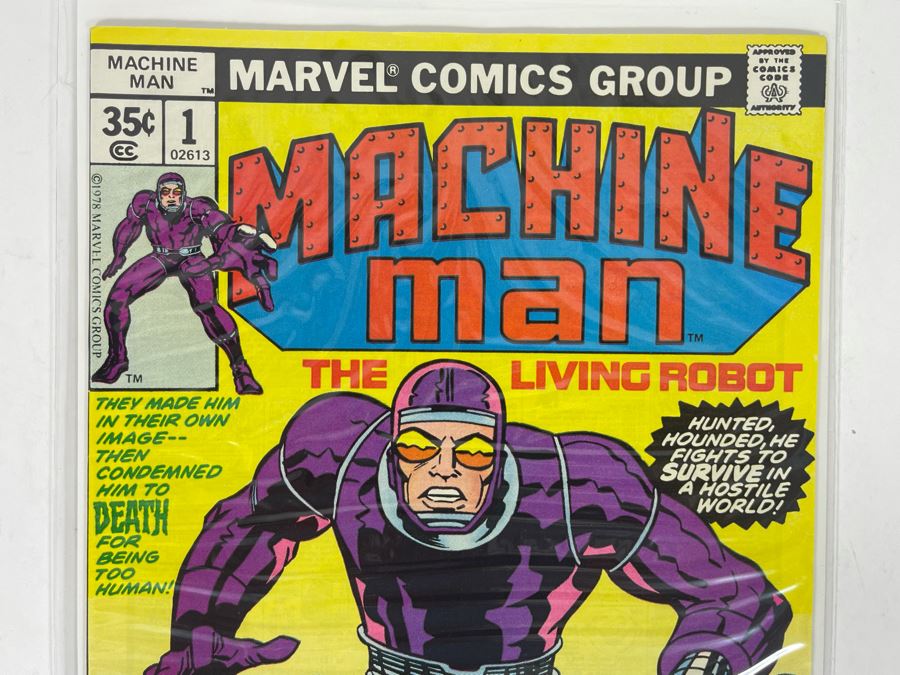 Marvel Machine Man #1 Comic Book [Photo 2]