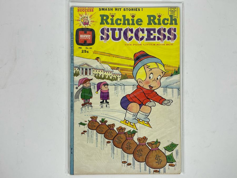 Harvey Comics Richie Rich Success #60 Comic Book [Photo 1]