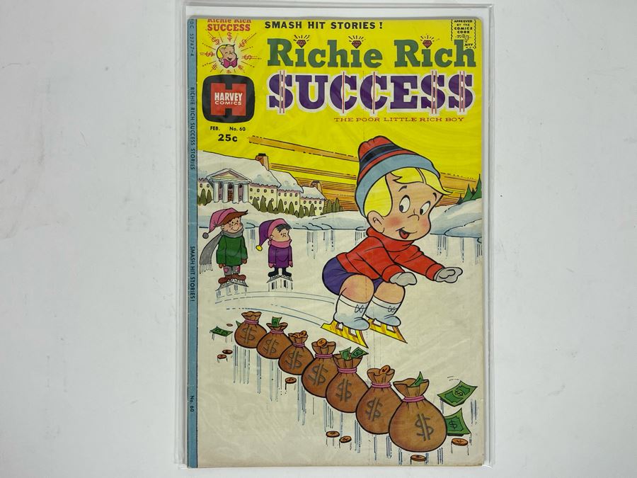 Harvey Comics Richie Rich Success #60 Comic Book [Photo 2]