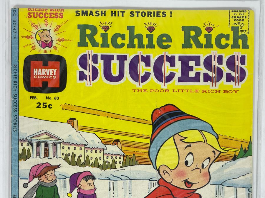 Harvey Comics Richie Rich Success #60 Comic Book [Photo 3]