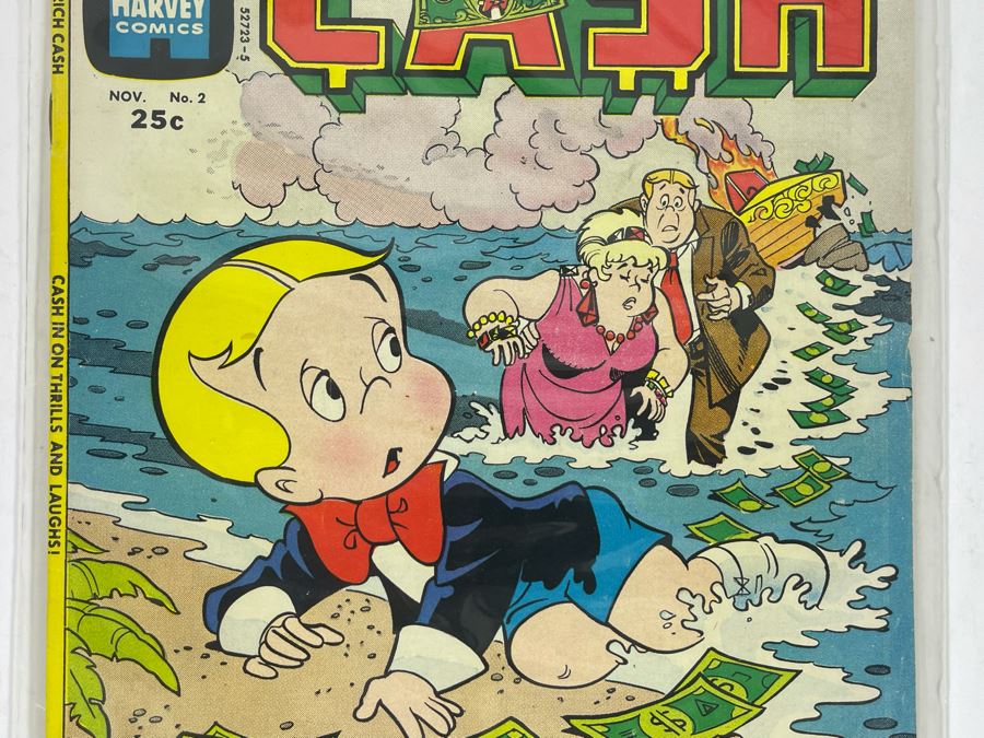 Harvey Comics Richie Rich Cash #2 Comic Book [Photo 4]