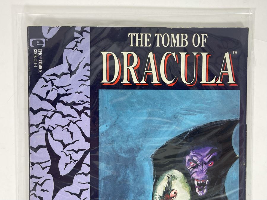 Epic Comics The Tomb Of Dracula #2 Graphic Novel Comic Book [Photo 2]