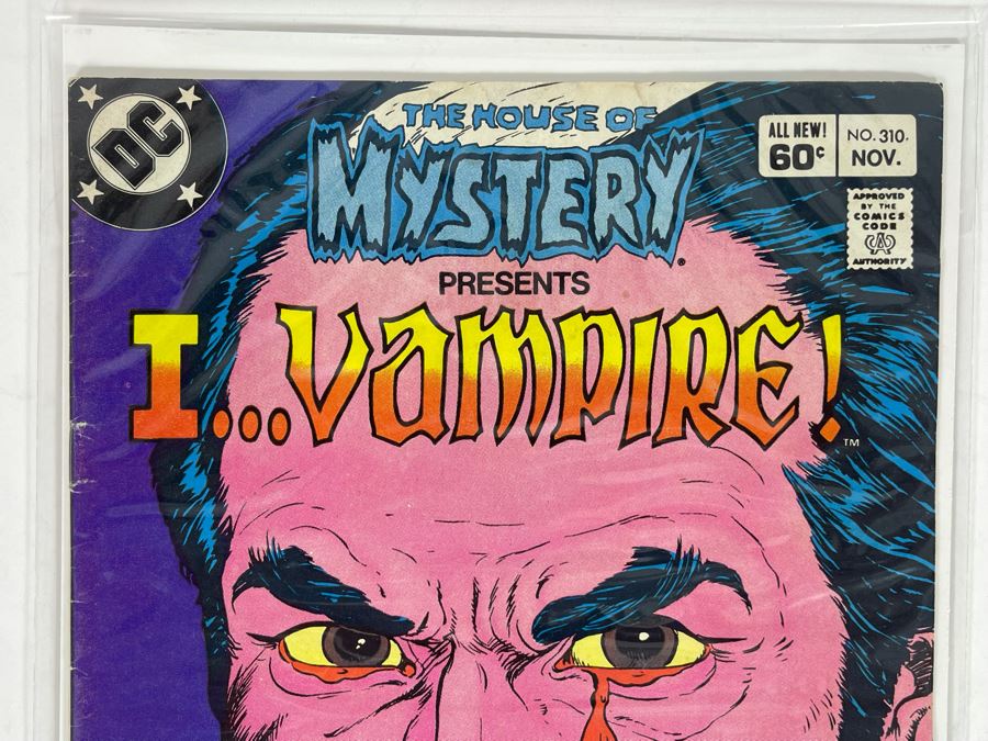 DC The House Of Mystery Presents I… Vampire! #310 Comic Book [Photo 2]
