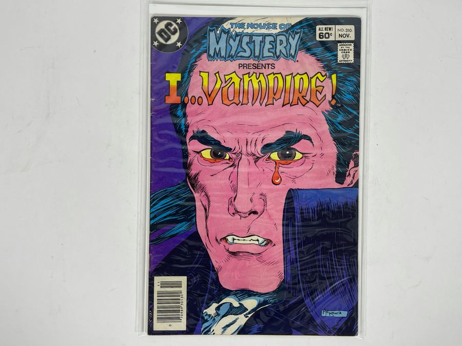 DC The House Of Mystery Presents I… Vampire! #310 Comic Book [Photo 1]
