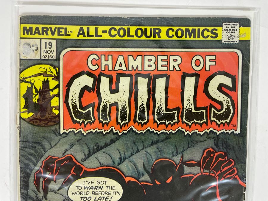 Marvel Chamber Of Chills #19 Comic Book [Photo 2]