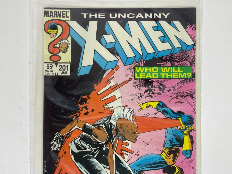 Marvel The Uncanny X-Men #201 Comic Book [Photo 2]