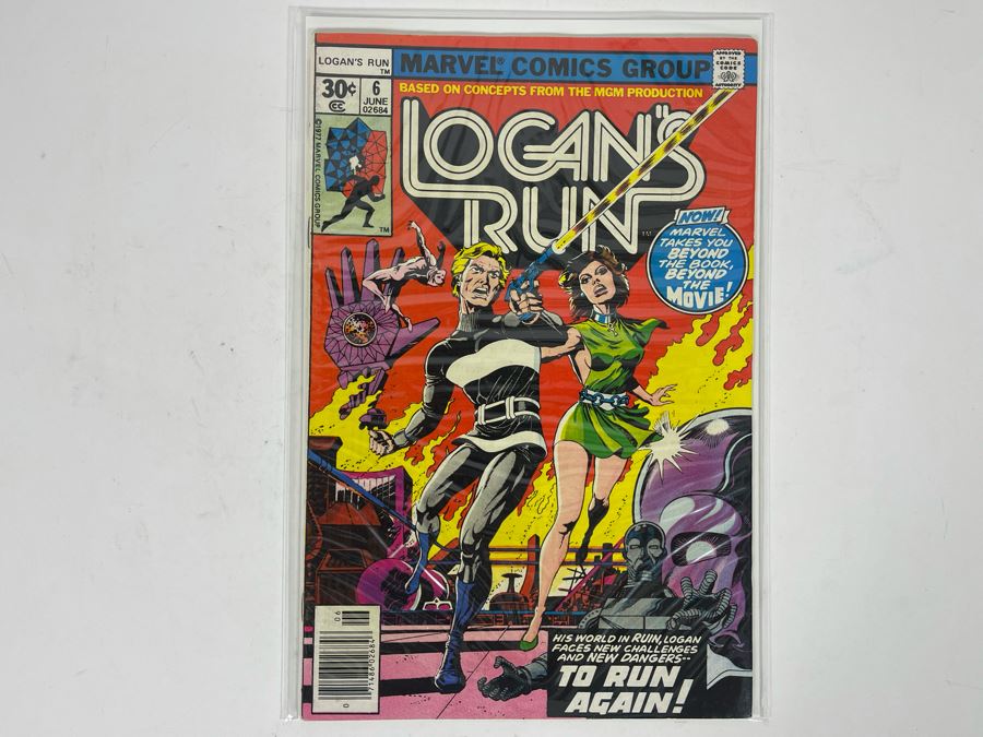 Marvel Logan’s Run #6 Comic Book [Photo 1]
