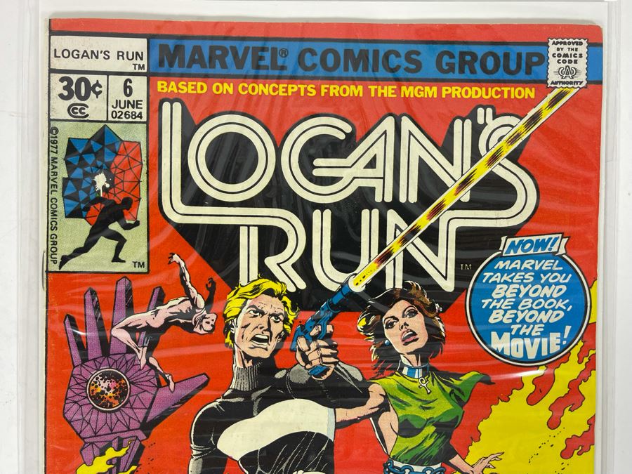 Marvel Logan’s Run #6 Comic Book [Photo 2]
