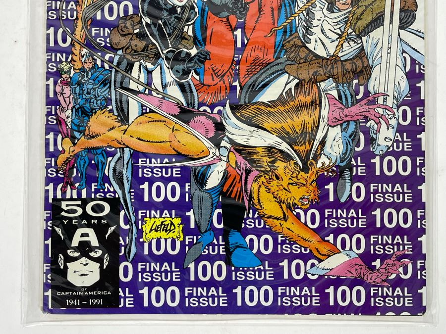 Marvel The New Mutants #100 Comic Book [Photo 4]