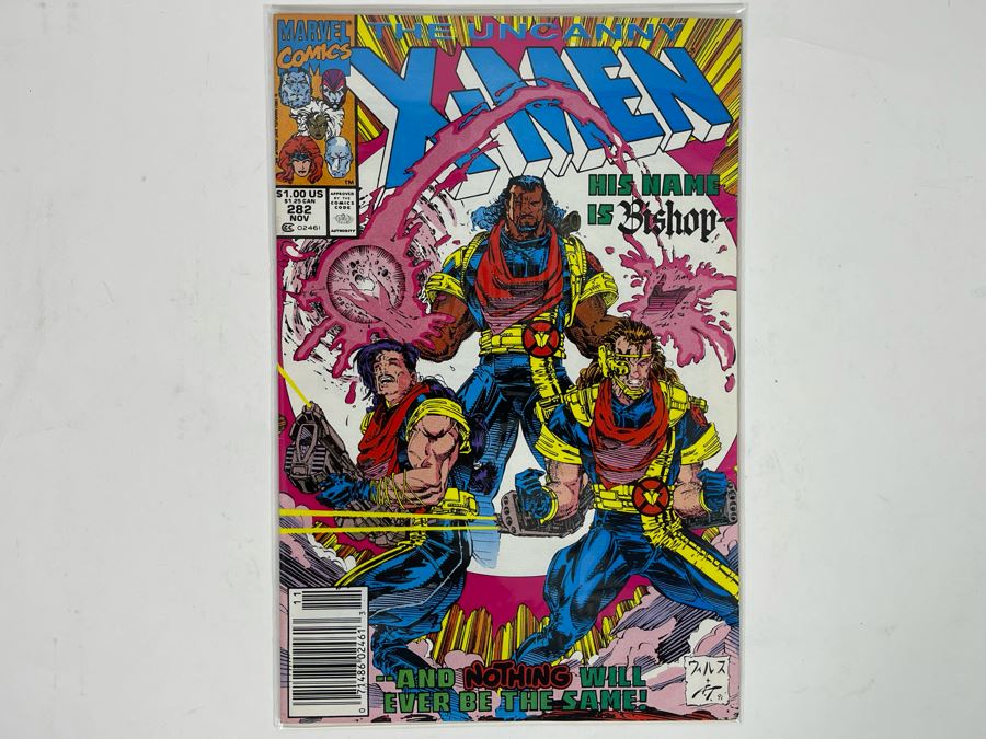 Marvel The Uncanny X-Men #282 Comic Book (First appearance of Bishop) [Photo 2]