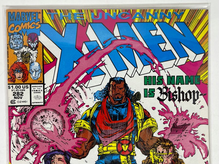 Marvel The Uncanny X-Men #282 Comic Book (First appearance of Bishop) [Photo 3]