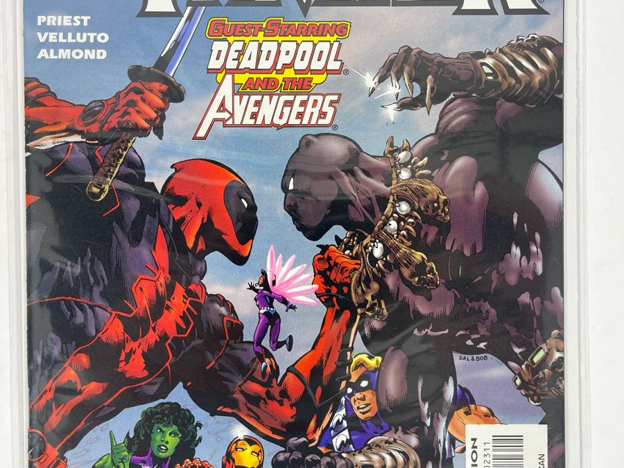 Marvel Black Panther #23 Comic Book Guest Starring Deadpool [Photo 3]