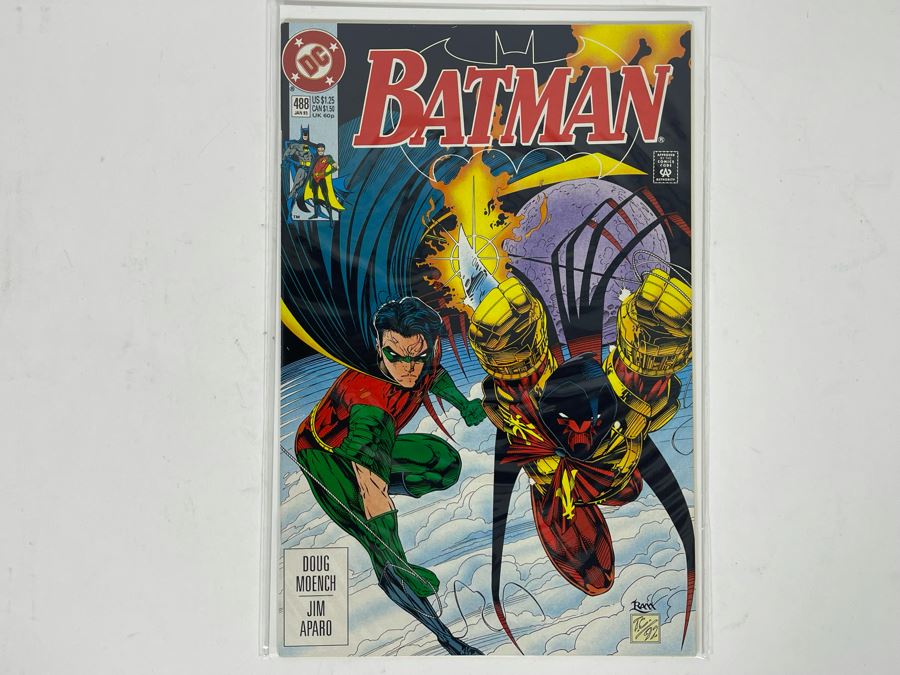 DC Batman #488 Comic Book [Photo 1]