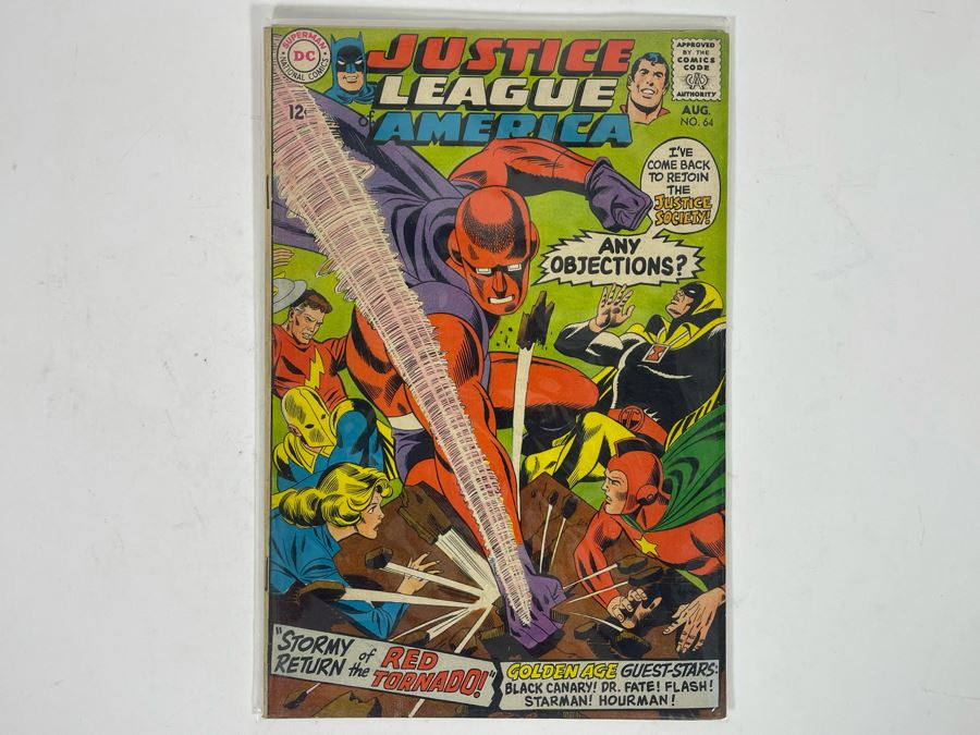 DC Justice League Of America #64 Comic Book