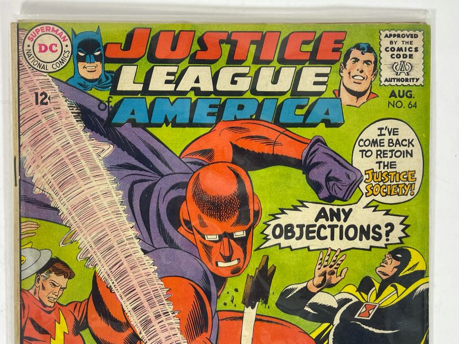 DC Justice League Of America #64 Comic Book [Photo 2]