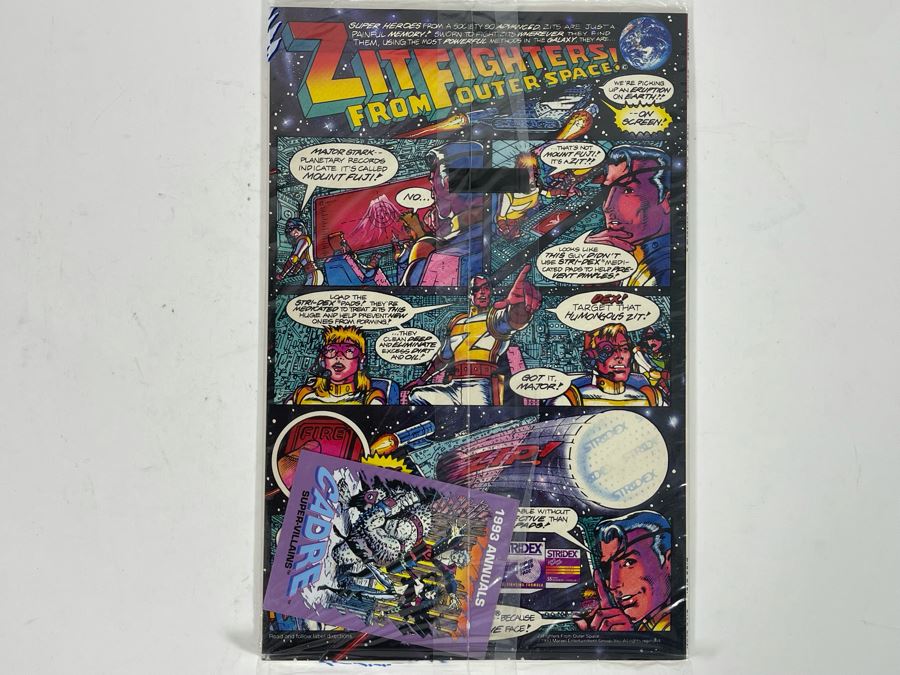 Sealed Web Of Spider-Man #9 Comic Book With Trading Card [Photo 5]