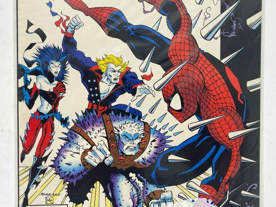 Sealed Web Of Spider-Man #9 Comic Book With Trading Card [Photo 3]