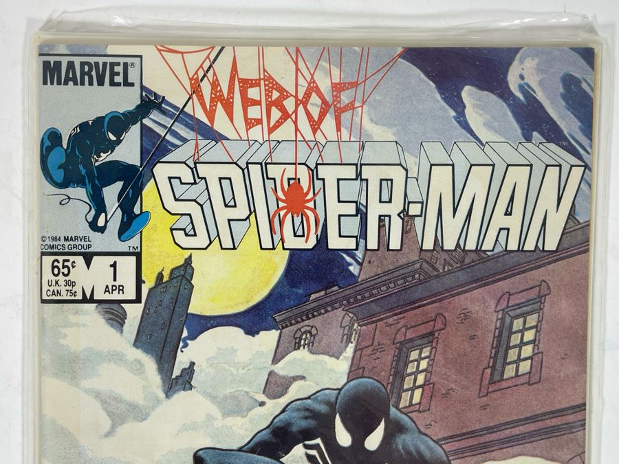 Marvel Web Of Spider-Man #1 Comic Book [Photo 2]