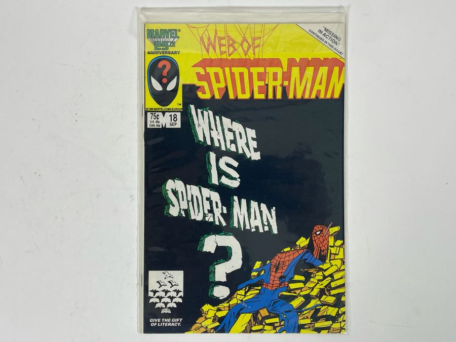 Marvel Web Of Spider-Man #18 Comic Book